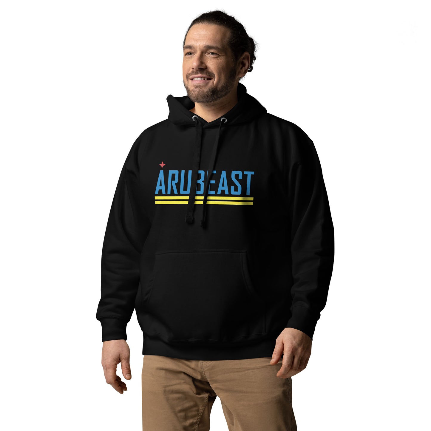 Unisex  Aruban Flag Colors Hoodie