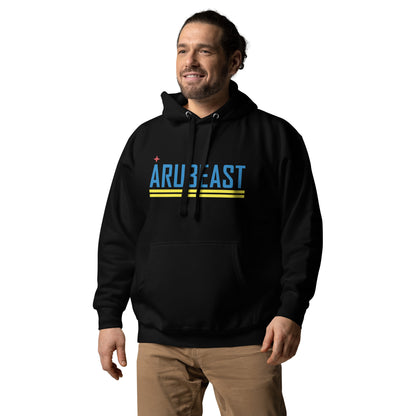 Unisex  Aruban Flag Colors Hoodie