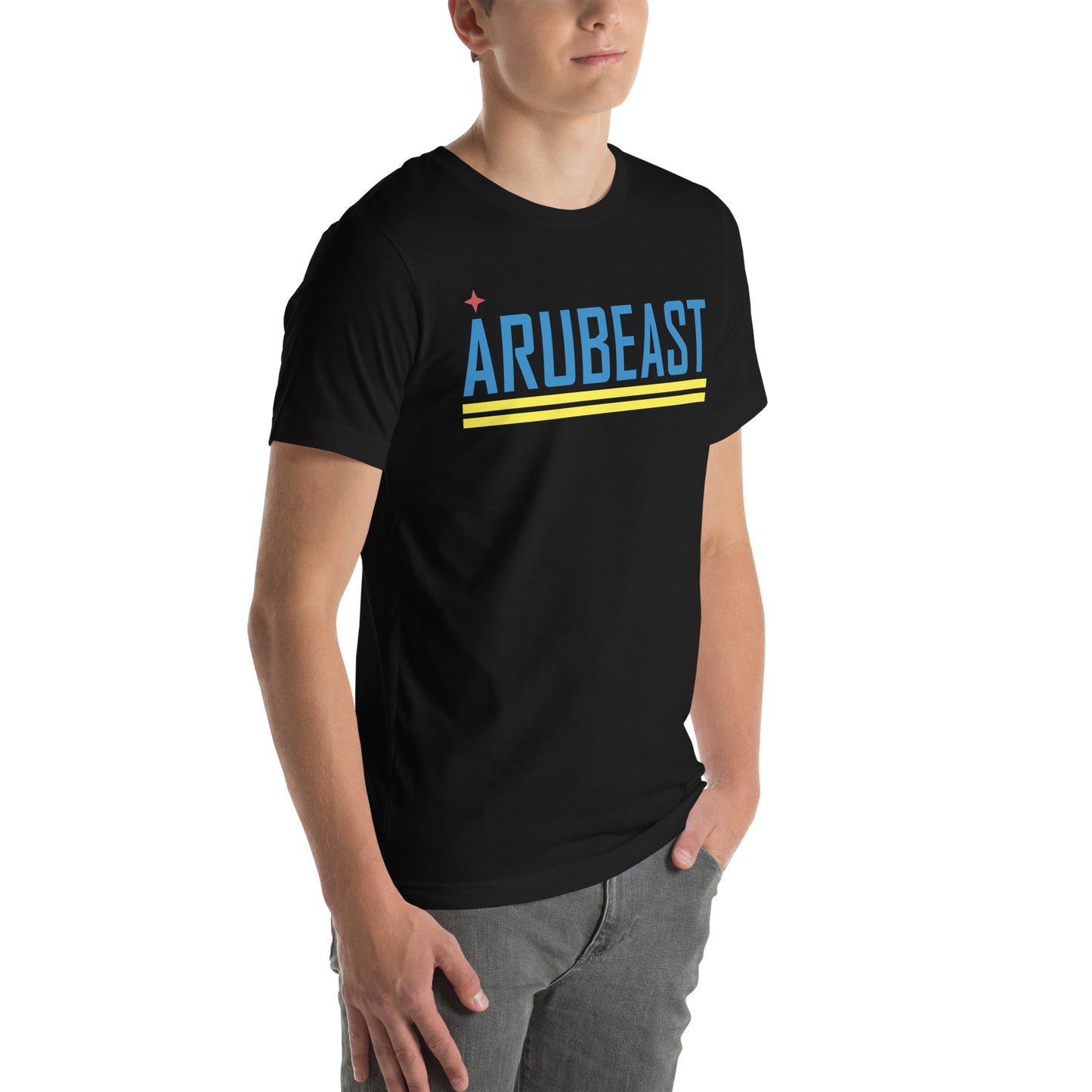 Unisex Aruban Flag Colors t-shirt